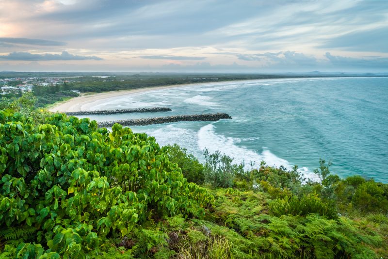 Evans Head in New South Wales, Australia